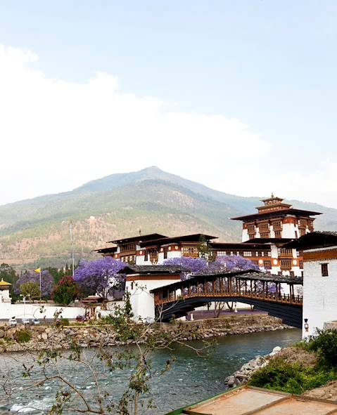 Dzong de Punakha - Bhoutan © takepicsforfun / Getty Images / iStockphoto