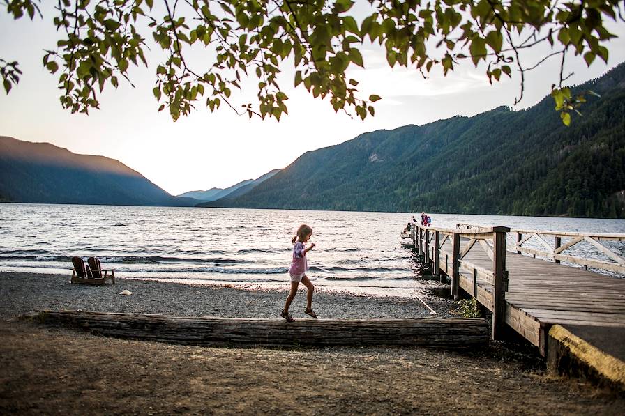 Lake Crescent - Parc national Olympique - Etats-Unis © Adam Hester/REA