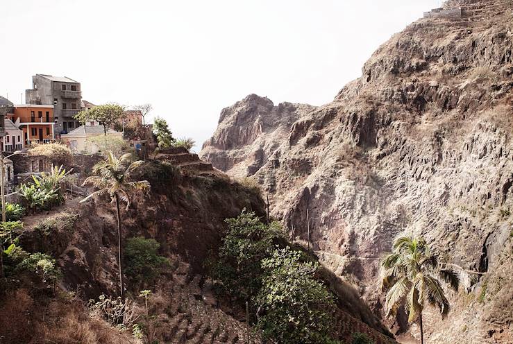 Fontainhas - Santo Antao - Cap Vert © Olivier Metzger