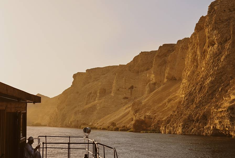 Steam Ship Sudan - Egypte © Matthieu Salvaing