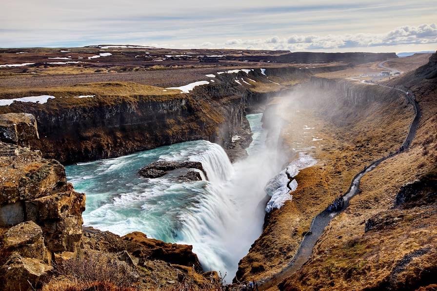 Chutes de Gullfoss - Islande © Getty Images / iStockphoto