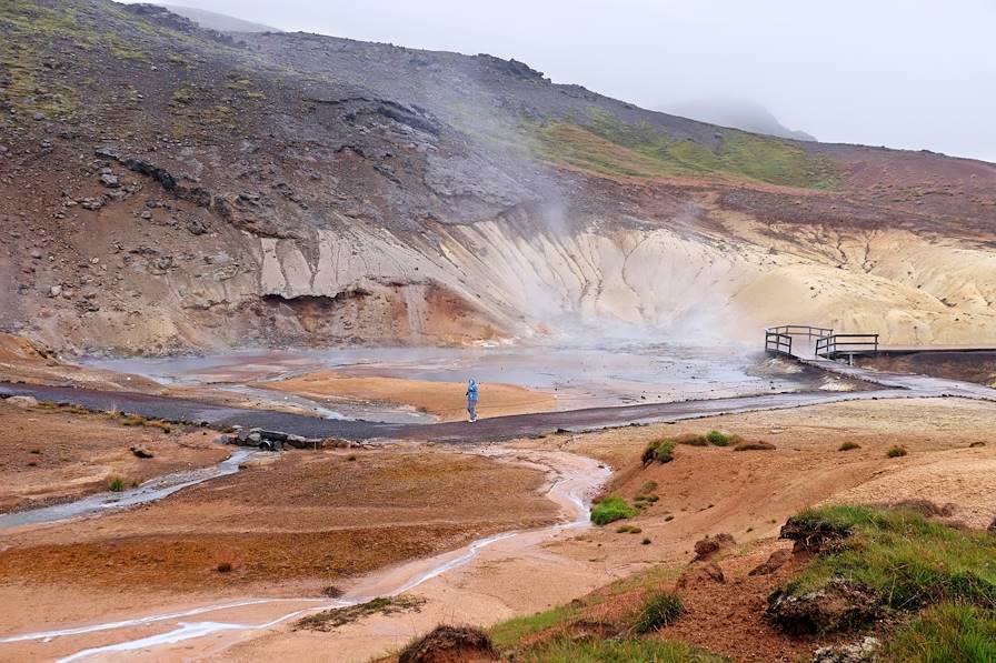 Kleifarvatn - Région de Suðurnes - Islande © Franck Pelletier