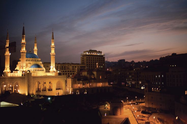 Mosquée Mohammad Al-Amin - Beyrouth - Liban © Ivor Prickett/PANOS-REA