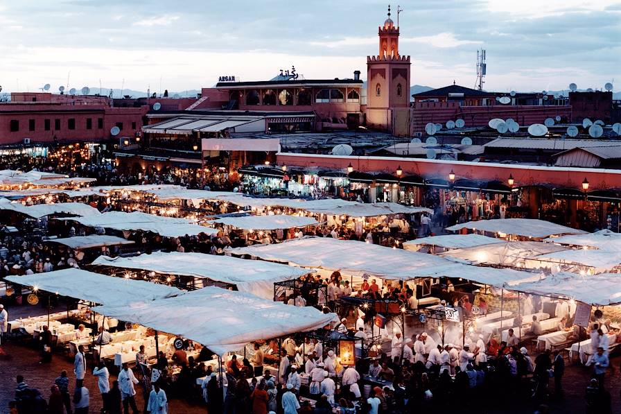 Place Jemaa el-Fna - Marrakech - Maroc © Stefan Volk/LAIF-REA