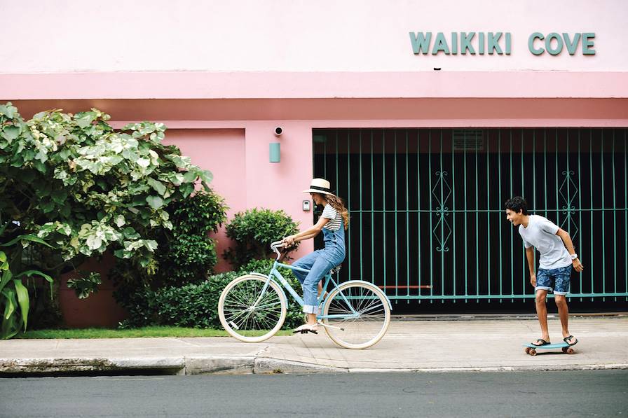 Waikiki - Hawaii - Etats-Unis © Daeja Fallas / Gallery Stock