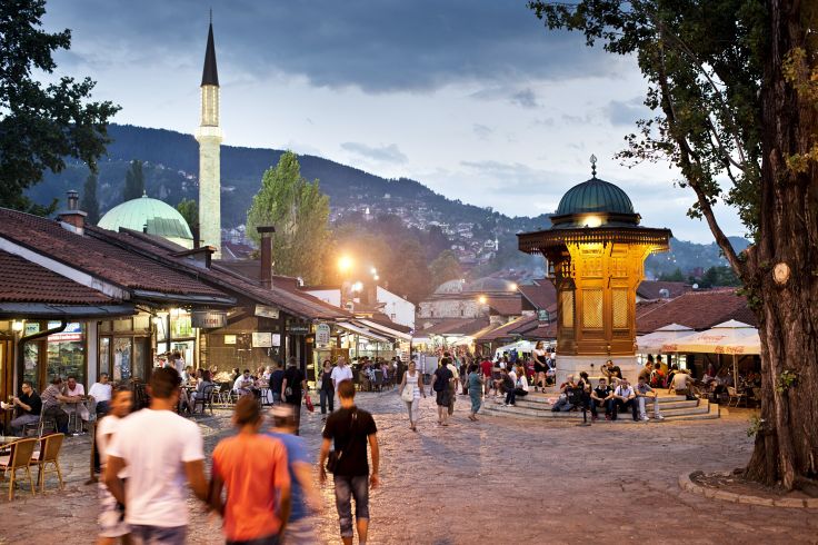 Sarajevo - Bosnie Herzégovine © Oliver Tjaden/LAIF-REA