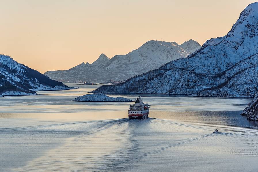 Croisière à bord de l'Express Côtier - Norvège © Trym Ivar Bergsmo/Hurtigruten