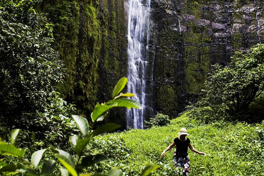 Chutes de Waimoku - Parc national de Haleakala - Hawaï © Eros Hoagland / REDUX-REA