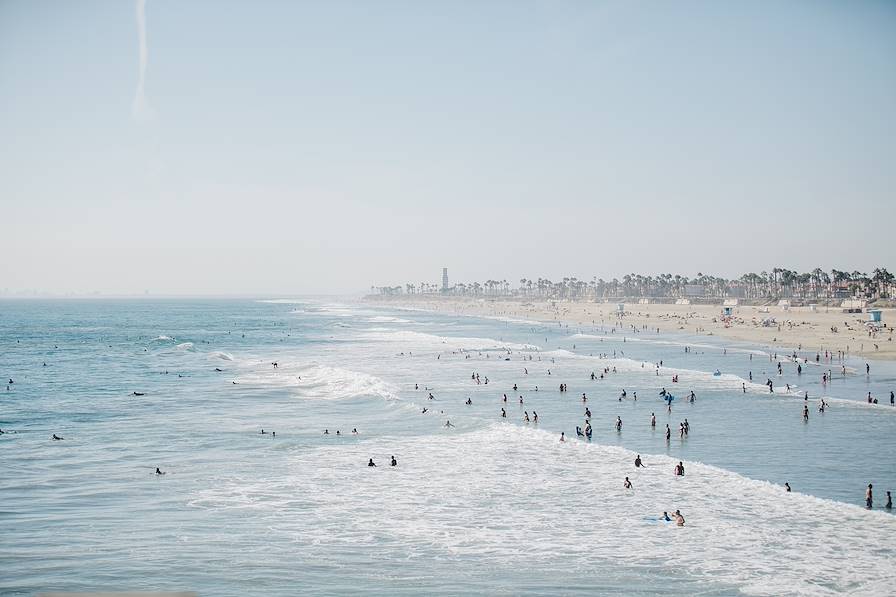 Huntington Beach - Los Angeles - Etats-Unis © Zoé Fidji