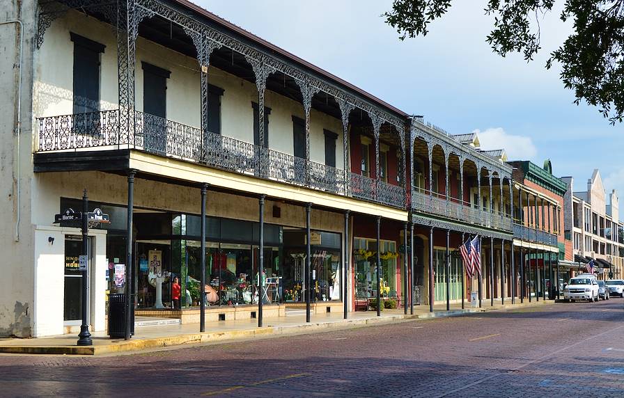 Dans les rues de Natchitoches - Louisiane - Etats-Unis © Emma Lepetit