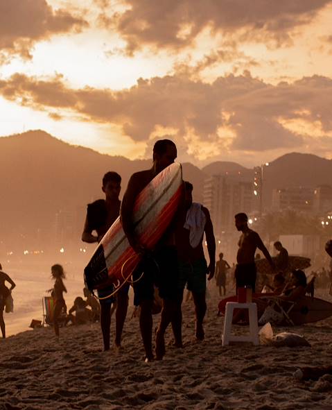 Arpoador - Rio de Janeiro - Brésil © Alix Pardo