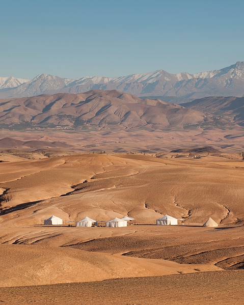 Voyages itinérants Maroc - Marrakech - Désert d'Agafay