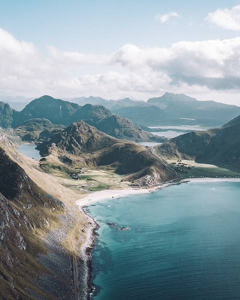 Reiseroute Norwegen - Senja - Vesterålen - Lofoten