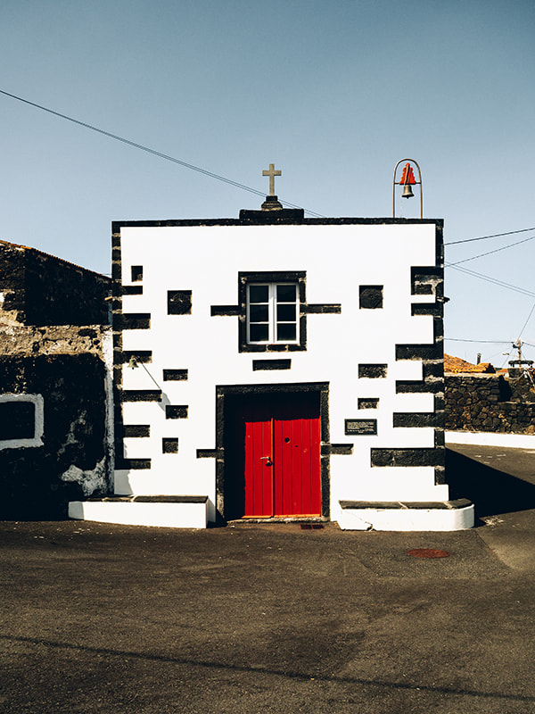 Architecture maison dans les Açores
